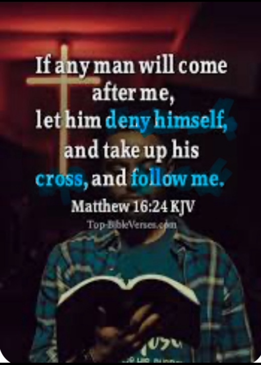 Matthew 16:24